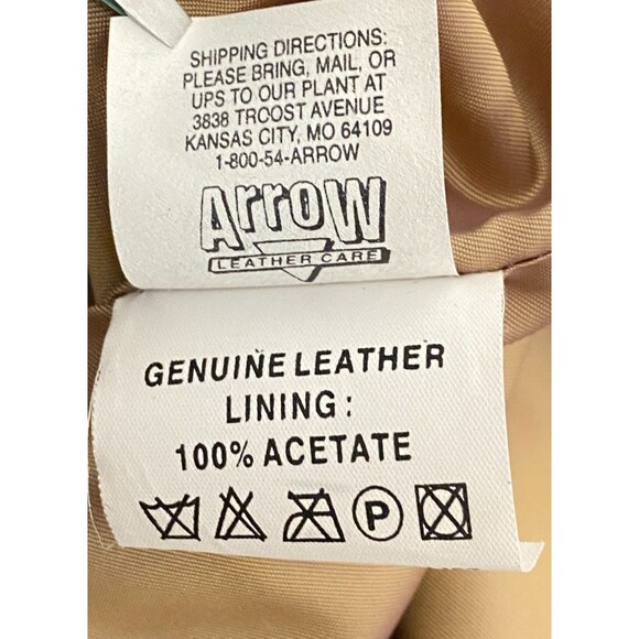 Vericci Leather Jacket Womens Sz S Blue Jean Denim Look Western Cowgirl Moto Y2K - Picture 10 of 10